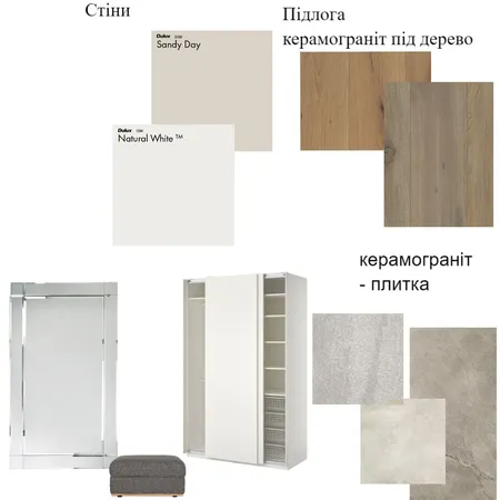 Прихожая Interior Design Mood Board by bodnarnastia on Style Sourcebook