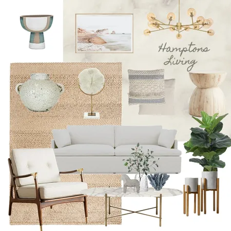 module 3 - Hamptons Interior Design Mood Board by Miracw123 on Style Sourcebook