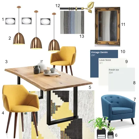 dining room Interior Design Mood Board by Tasleema Jungal on Style Sourcebook