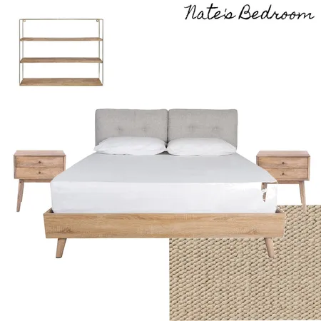 Nate's Bedroom Interior Design Mood Board by Spruce Design Studio on Style Sourcebook