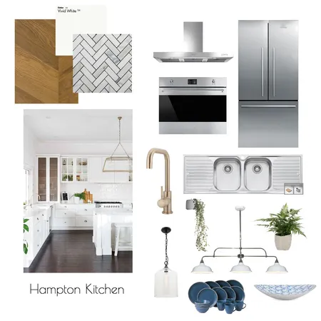 hampton kitchen Interior Design Mood Board by jessiegarlick on Style Sourcebook