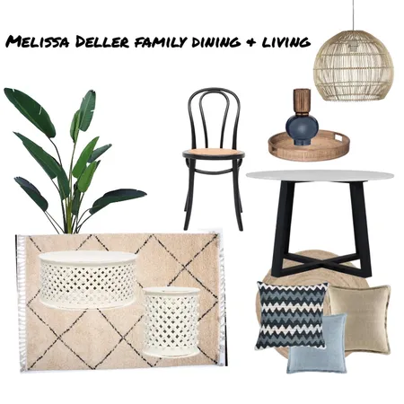 Melissa Deller family dining room Interior Design Mood Board by marie on Style Sourcebook