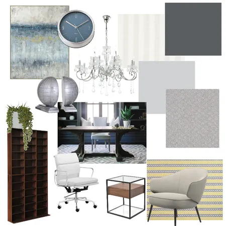 Clients Office Interior Design Mood Board by Geralds Design on Style Sourcebook