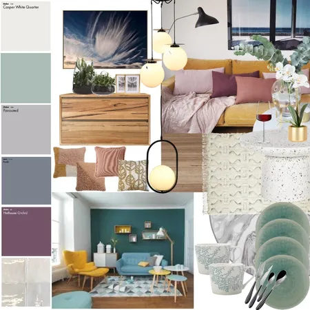 Triadic Interior Design Mood Board by Roetiby Kate-Lyn on Style Sourcebook