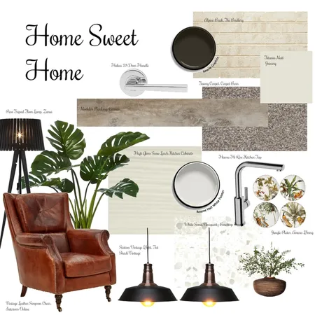 Home Sweet Home Board Interior Design Mood Board by tracetallnz on Style Sourcebook