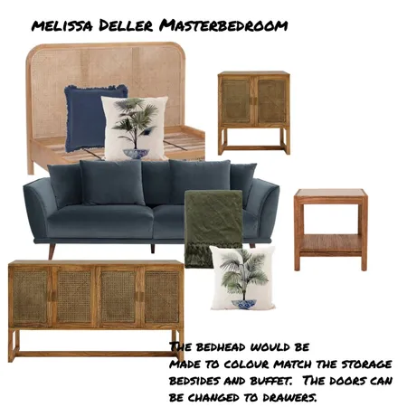 Melissa Deller Master bedroom Interior Design Mood Board by marie on Style Sourcebook