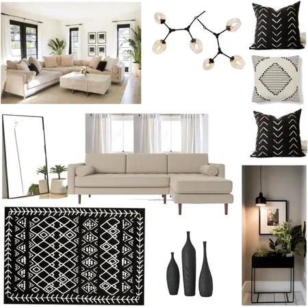 Monochromatic mood Interior Design Mood Board by apekshamishra0909 on Style Sourcebook