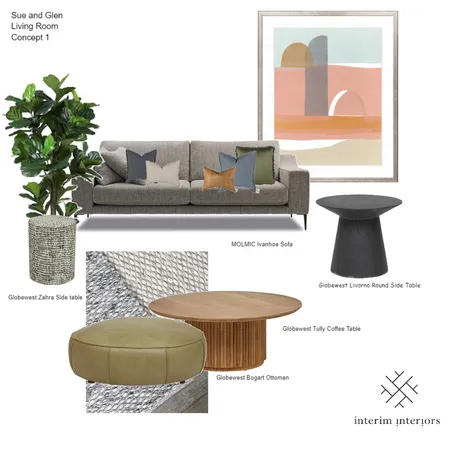 Sue and Glen Interior Design Mood Board by Interim Interiors on Style Sourcebook