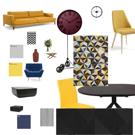 mid century Interior Design Mood Board by mjanainab on Style Sourcebook