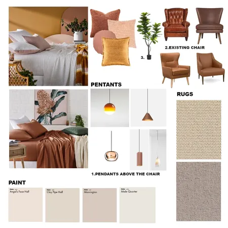 GUEST BEDROOM Interior Design Mood Board by Alisha Agnes on Style Sourcebook