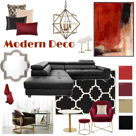 M3 Art Deco Interior Design Mood Board by Inspired Designs by Alex on Style Sourcebook