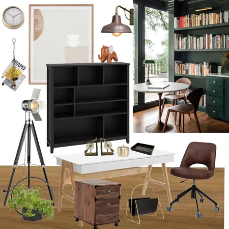 Study room-No.1 Interior Design Mood Board by Deco My World on Style Sourcebook