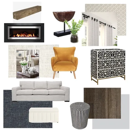 Clients living room Interior Design Mood Board by Geralds Design on Style Sourcebook