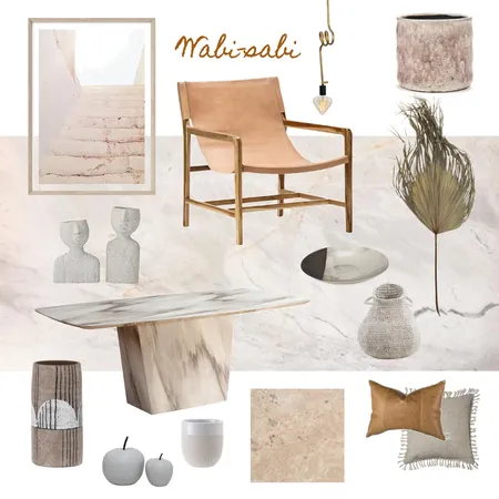 WABI-SABI 2 Interior Design Mood Board by Oak & Stone Design on Style Sourcebook