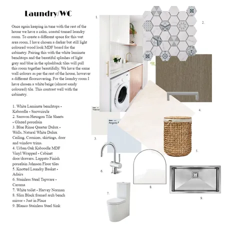 Laundry Interior Design Mood Board by TaliaJade on Style Sourcebook