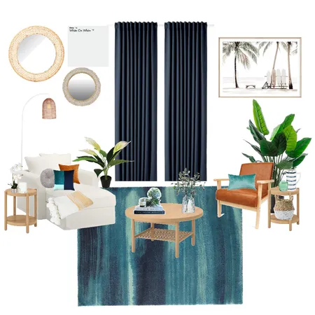 Coastal Living Room Interior Design Mood Board by Achatz Interiors on Style Sourcebook