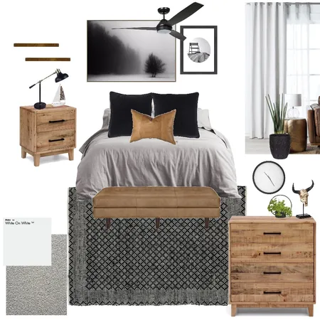 Pohlman St Bedroom Interior Design Mood Board by Alexis Gillies Interiors on Style Sourcebook