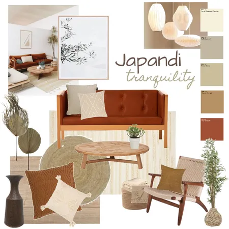 Japandi Tranquility Interior Design Mood Board by SeaKDesign on Style Sourcebook