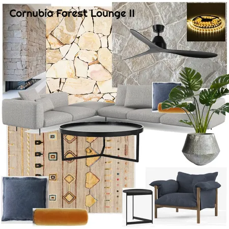 Cornubia Forest Lounge II Interior Design Mood Board by Melissa McLean on Style Sourcebook