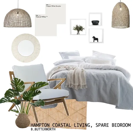 hampton bedroom Interior Design Mood Board by jessiegarlick on Style Sourcebook