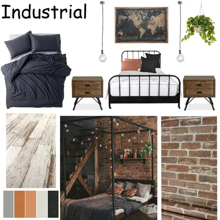 industrial Interior Design Mood Board by George Lambas on Style Sourcebook