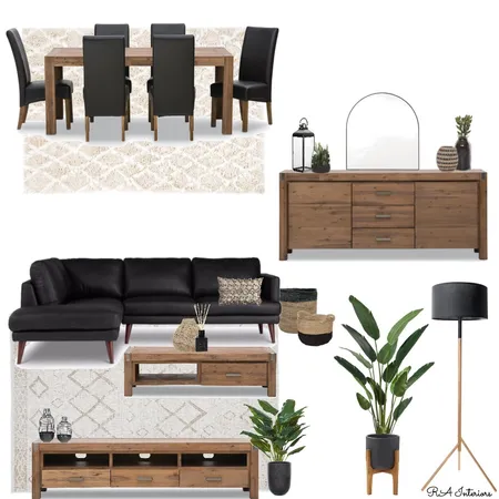Sean's Living Room Interior Design Mood Board by RA Interiors on Style Sourcebook