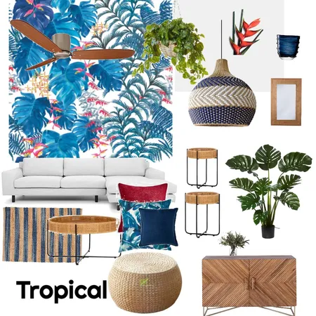 Tropical 2 Interior Design Mood Board by rwa25 on Style Sourcebook