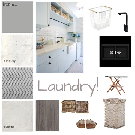 LAUNDRY Interior Design Mood Board by mikaelaireland on Style Sourcebook