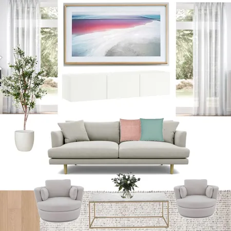 Family Room Interior Design Mood Board by The house of us on Style Sourcebook