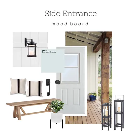 Side Entrance / Mudroom Interior Design Mood Board by katsanche on Style Sourcebook