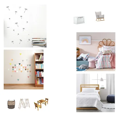 חדרים בנות Interior Design Mood Board by EMANUEL on Style Sourcebook