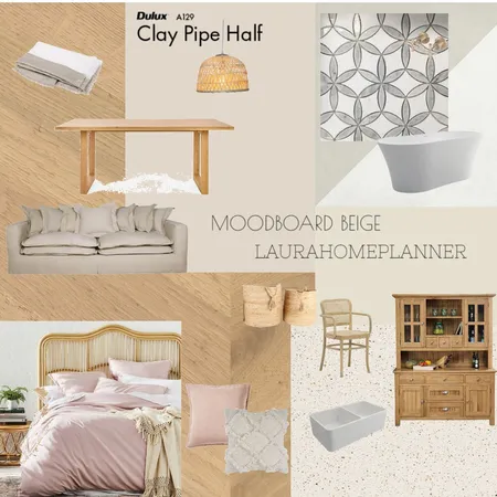 MOODBOARD BEIGE Interior Design Mood Board by LAURAHOMEPLANNER on Style Sourcebook