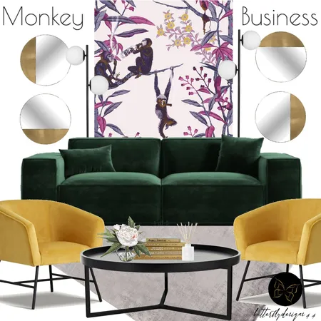 Monkey Business Interior Design Mood Board by ButterflyDesign44 on Style Sourcebook