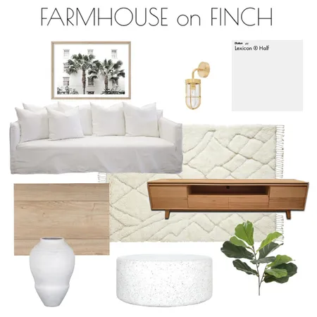 Farmhouse on Fince Interior Design Mood Board by ashleighearle on Style Sourcebook