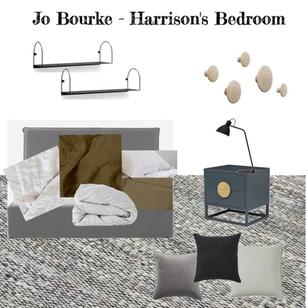 Jo Bourke - Harrison's Bedroom Interior Design Mood Board by BY. LAgOM on Style Sourcebook