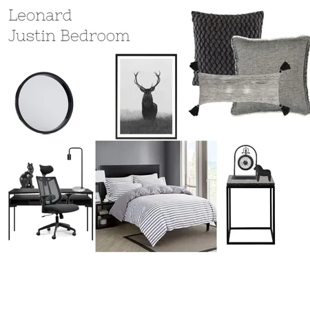 Leonard Justins room Interior Design Mood Board by Simply Styled on Style Sourcebook