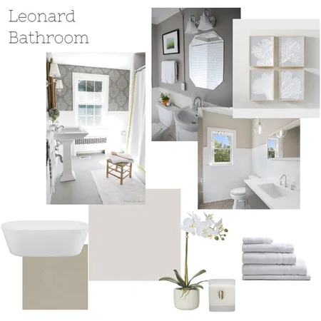 Leonard Bathroom Interior Design Mood Board by Simply Styled on Style Sourcebook