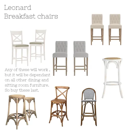 Leonard breakfast bar stools Interior Design Mood Board by Simply Styled on Style Sourcebook