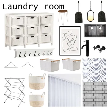 Mod 9 - Laundry room Interior Design Mood Board by Sozi on Style Sourcebook