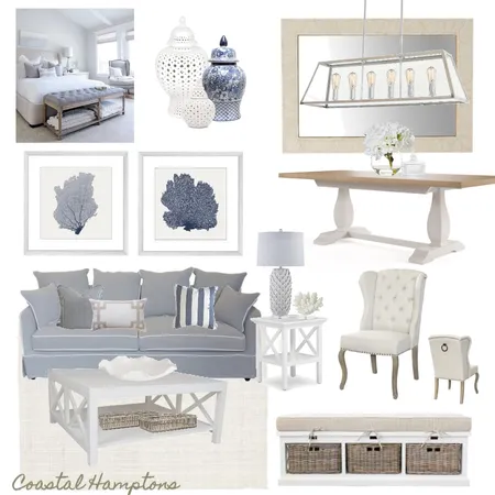 Monterey Client - Coastal Hamptons Interior Design Mood Board by thelocalcuratorinteriors on Style Sourcebook