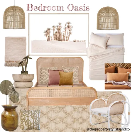 Bedroom Oasis Interior Design Mood Board by The Property Stylists & Co on Style Sourcebook