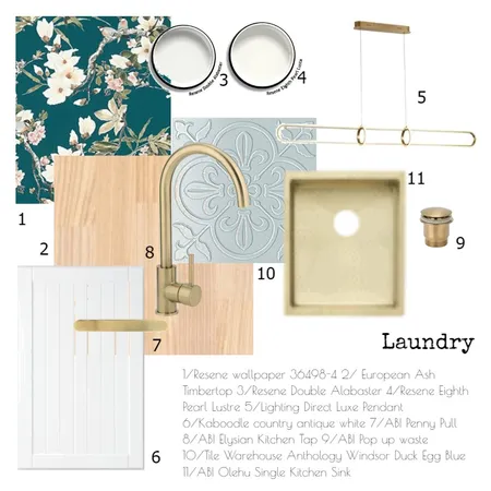 LAUNDRY Interior Design Mood Board by StaceW on Style Sourcebook