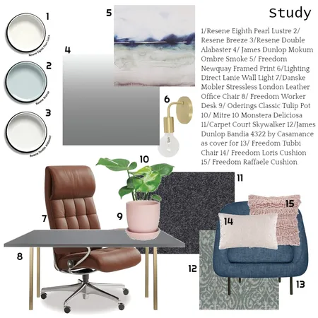 STUDY Interior Design Mood Board by StaceW on Style Sourcebook