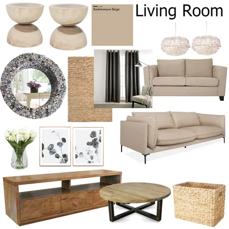 Mod 9 - Living Room Interior Design Mood Board by Sozi on Style Sourcebook