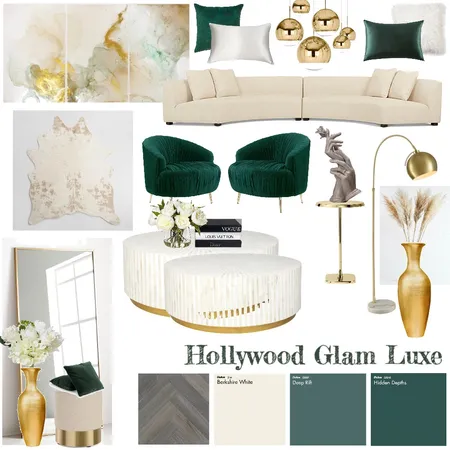Eclectic Emerald Interior Design Mood Board by hopewilson on Style Sourcebook