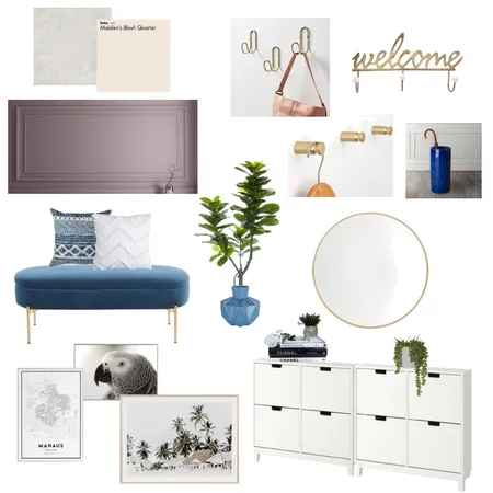 Entryway Interior Design Mood Board by Carolina Nunes on Style Sourcebook