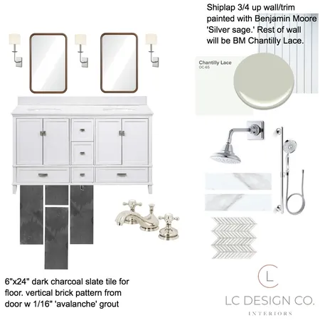 CathyCharlesbathroom Interior Design Mood Board by LC Design Co. on Style Sourcebook