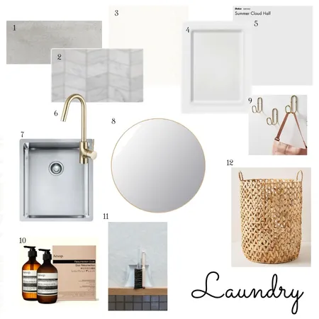 Laundry Interior Design Mood Board by mirandamacqueen on Style Sourcebook