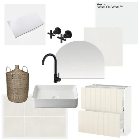 Bathroom Downstairs Interior Design Mood Board by coralandbrass on Style Sourcebook