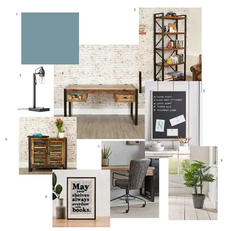 Study Interior Design Mood Board by kerriepea on Style Sourcebook